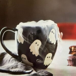 ❤️ ANTHROPOLOGIE VIDA GHOST ICON STONEWARE MUG NEW